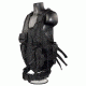 Sniper Tactical Multi Function Molle Plate Vest with Carrier for Bullet Clips/Bullets with Pouch, Black, ASVT01-B