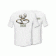 Primos Hunting Camo Oval Deer Short Sleeve Shirt - White, Medium 53505