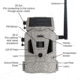 Bushnell CelluCORE 20MP Solar Dual-SIM Trail Camera, Brown, 119904S
