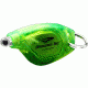 Princeton Tec Pulsar LED Compact Light, Translucent Yellow w/ Green LED, P-2-NY