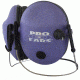 Pro-Ears Pro 200 NRR 19 Shooting Hearing Protection - Purple,Behind Head Headband Model P200PUBH