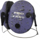 Pro-Ears Pro 200 NRR 19 Shooting Hearing Protection - Purple Rain,Behind Head Headband Model P200PURBH