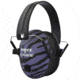 Pro-Ears Pro 200 NRR 19 Shooting Hearing Protection - Purple Zebra,Over the Head Model P200PUZ