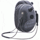 Pro-Ears Pro Tac Plus Gold Low Profile NRR 26 Earmuffs, Black, Behind Head w/ Lithium Batteries