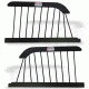 Pro-Gard Industries Pair, Steel Window Barrier For Use With O.e.m. Door Panels Only - WB47NPUINT13