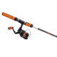 ProFISHiency 5ft High Vis Orange Micro Spinning Combo, Multicolor, PRO5SPINOG