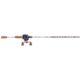 ProFISHiency Krazy Americana Baitcast Combo, 7ft, 1pc, Medium Heavy, 7.3-1, 6+1, Right Hand, AMERBC7MHFC