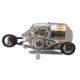 ProFISHiency Micro Sniper Spincasting Reel, 6.2:1, 8+1, Right, Silver/Gold, Clam Pack, SNIPERRMS-C