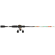 ProFISHiency Next Gen Krazy Baitcast Combo, 5ft6in, 1pc, Medium Heavy, 5.6-1, 9+1, Black, KRZYNGBLK56BC