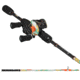ProFISHiency Next Gen Krazy Baitcast Combo, 5ft6in, 1pc, Medium Heavy, 5.6-1, 9+1, Black, KRZYNGBLK56BC