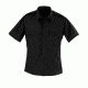 Propper BDU Short-Sleeve 2-Pocket Shirt, Size Extra Small - Regular, Black