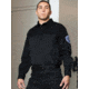 Propper Duty Uniform Armor Long Sleeve Shirt - Mens, Black, 3XL, Regular, F5387500013XL2