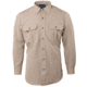 Propper Edgetec Tactical Long Sleeve Shirt - Mens, Khaki, Large, Regular, F58385P250L2