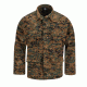 Propper Genuine Gear BDU Coat, 60/40 Cotton/Poly Ripstop - Men's, Digital Woodland, Large, Regular, F545025395L2
