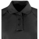 Propper Raglan Long Sleeve Utility Polo - Womens, Black, 3XL, F5310010013XL