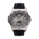 ProTek Steel Dive Watch, SS Case/Silver Dial/Black Strap, One Size, PT2004
