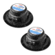 Pyle 6.5in 2-Way Dual Cone Marine Speakers, 400W, Black, PLMR605B