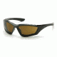 Pyramex Accurist Black Padded Frame/Coffee Anti-Fog Lens, Box SB8715DTP