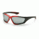 Pyramex Accurist Black/Red Padded Frame/Silver Mirror Lens, Box SBR8770DP