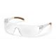Carhartt Safety Glasses, Clear Lens w/ Clear Temples CH110S