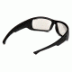 Pyramex Furix Safety Glasses, Black Frame, Indoor/Outdoor Mirror Anti-Fog Lenses, SB8580DT