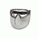 Capstone Goggles w/Clear Shield, Clear Anti-Fog Dual Lens