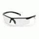 Pyramex Ever-Lite Black Frame/Clear Anti-Fog Lens, Box SB8610DT