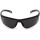 Pyramex Ever-Lite Ever-Lite Safety Glasses w/Dark Lens H2X Anti-Fog Lens, Black, SB8623DT