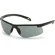 Pyramex Ever-Lite Ever-Lite Safety Glasses w/Gray H2MAX Anti-Fog Lens, Black, SB8620DTM