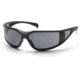 Pyramex Exeter Safety Glasses - Gray Anti-Fog Lens, Charcoal Gray Frame SCG5120DT