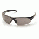 Pyramex Ionix Safety Glasses, Black Frame/Gray Anti-Fog Lens SB8120DT