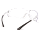 Pyramex Itek Safety Glasses - Clear Temple Frame and Clear Anti Fog Lens S5810ST
