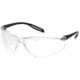 Pyramex Neshoba Safety Glasses w/Clear Anti-Fog Lens, Black, S9710ST