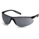 Pyramex Neshoba Safety Glasses w/Gray Anti-Fog Lens, Black, S9720ST