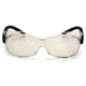 Pyramex OTS Safety Glasses - Indoor/Outdoor Mirror Lens, Black Frame S3580SJ