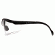 Pyramex V2 Readers Glasses - Clear + 1.5 Lens, Black Frame SB1810R15
