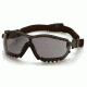 Pyramex V2G Safety Glasses - Gray Anti-Fog Lens, Black Frame GB1820ST