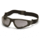 Pyramex XSG Safety Glasses - Gray Anti-Fog Lens, Black Frame GB4020ST