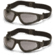 Pyramex XSG Safety Glasses - Gray Anti-Fog Lens, Black Frame, Pack of 2