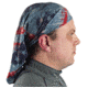 Quagga Multifunctional Headgear/ Balaclava, Red/White/Blue, One Size, P21700 RWB, EDEMO1