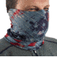 Quagga Multifunctional Headgear/ Balaclava, Red/White/Blue, One Size, P21700 RWB, EDEMO1