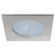 Quick Blake XP Downlight 4W LED Round Screw Mounted Light w/ Square Satin Bezel, IP66, Warm White, FAMP3022S02CA00