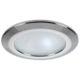 Quick Kor XP Downlight 6W LED Round Light w/ Round Stainless Bezel, IP66, Spring Mounted, Warm White, FAMP3252X12CA00