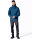Rab Downpour Mountain Jacket - Mens, Tempest Blue, Large, QWI-11-TMB-LRG
