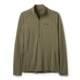 Rab Sonic Long Sleeve Zip - Men's, Light Khaki, Large, QCC-53-LKH-LRG