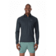 Rab Sonic Long Sleeve Zip - Mens, Beluga, Large, QBL-03-BEL-LRG