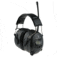 Radians AM/FM Electronic Earmuff, Black Earcup, One Size AMFMD1C