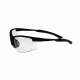 Radians S&amp;W SW104 Performance Eyewear Clear Lens Black Half-Frame