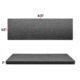 RAGAR Hard Rifle Cases 41.75in x 13.5in XP Crosslinked Foam Insert, Charcoal Gray, Standard, RG00008-XP