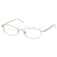 Ralph Lauren RL 5051 Eyeglasses Styles Light Gold Frame w/Non-Rx 51 mm Diameter Lenses, 9116-5117
